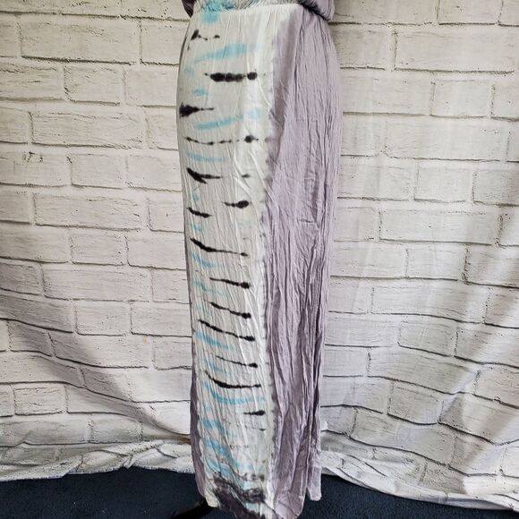 Young fabulous and broke tie dye slit maxi dress - Picture 6 of 10